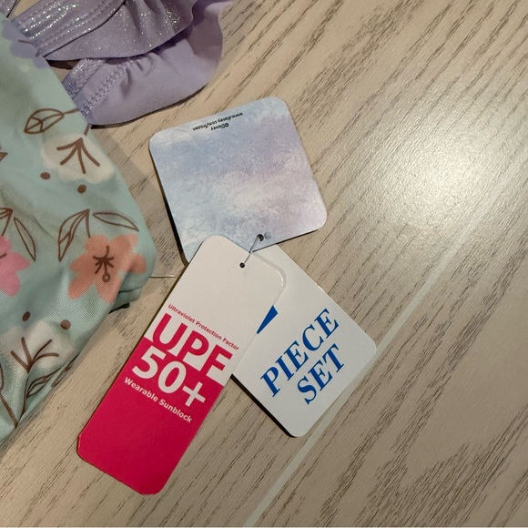 Disney Frozen Elsa Toddler Girls Bikini Swimsuit Set Size 3T NEW - Picture 3 of 9